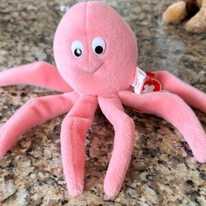 Ty Pink Octopus Stuffed Animal